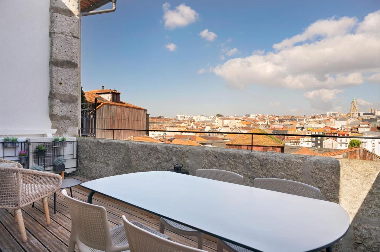 Rooftop Balcony At Porto Historic Center Eksteriør bilde